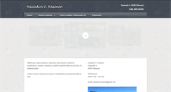 Desktop Screenshot of hautakiviorasanen.net